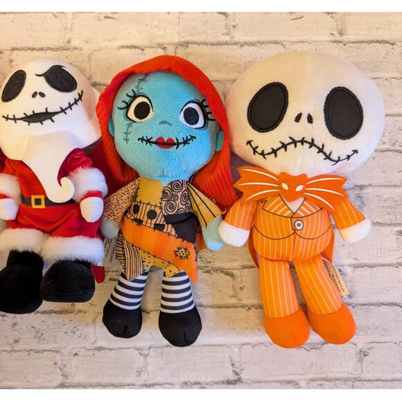 Nightmare Before Christmas Plushies Jack & Sally - Picture 3 of 12